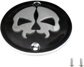 Drag Specialties Cover Pts Sp Skl Xl Blk ENGINE COVERS Drag Specialties