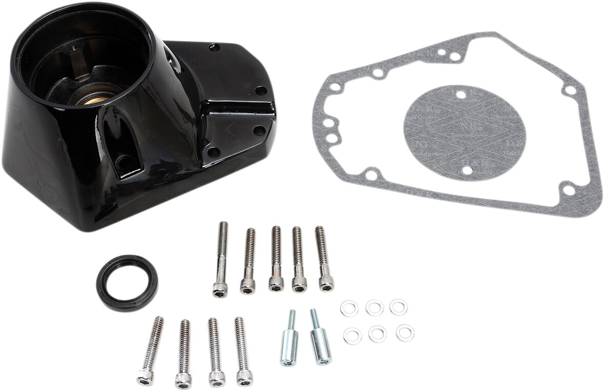 Drag Specialties Cover Cam Gloss Black Engine Covers Drag Specialties
