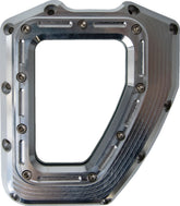 Trask Assault Series CAM Cover With Window, Raw - Twin Cam Engine Covers Trask Performance