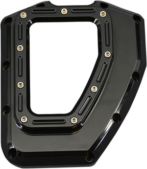Assault Series CAM Cover With Window, Gloss Black - Twin Cam Cam Cover Trask Performance Default Title