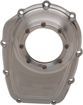 Trask Assault Series CAM Cover With Window, Raw - Milwaukee 8 Engine Covers Trask Performance