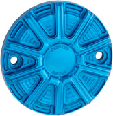 Arlen Ness Cover Points Blue ENGINE COVERS Arlen Ness