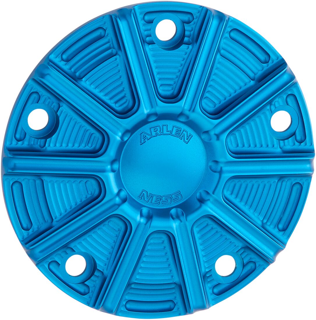 Arlen Ness Cover Points Blue ENGINE COVERS Arlen Ness