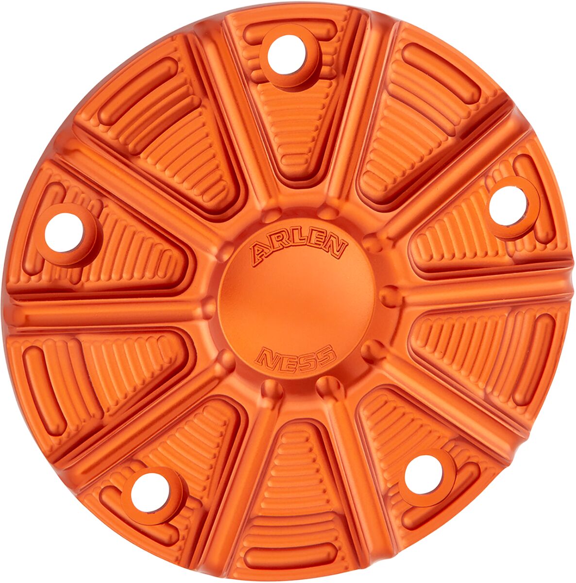 Arlen Ness Cover Points Orange ENGINE COVERS Arlen Ness