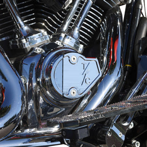 Thrashin Supply Co. M8 Cam Cover Gen 2, Chrome Smooth - Touring & 18+ Softail Engine Covers Thrashin Supply Co.
