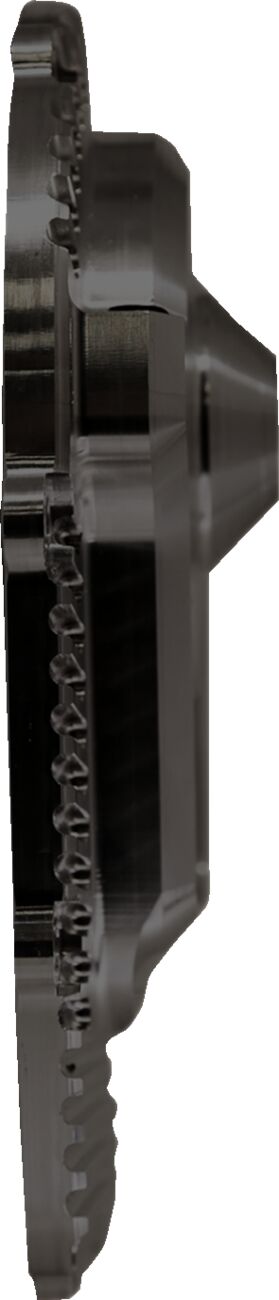 Cover Comp Cam M8 Black Finned Alloy Art