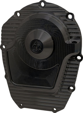 Alloy Art Cover Comp Cam M8 Black Finned Engine Covers Alloy Art