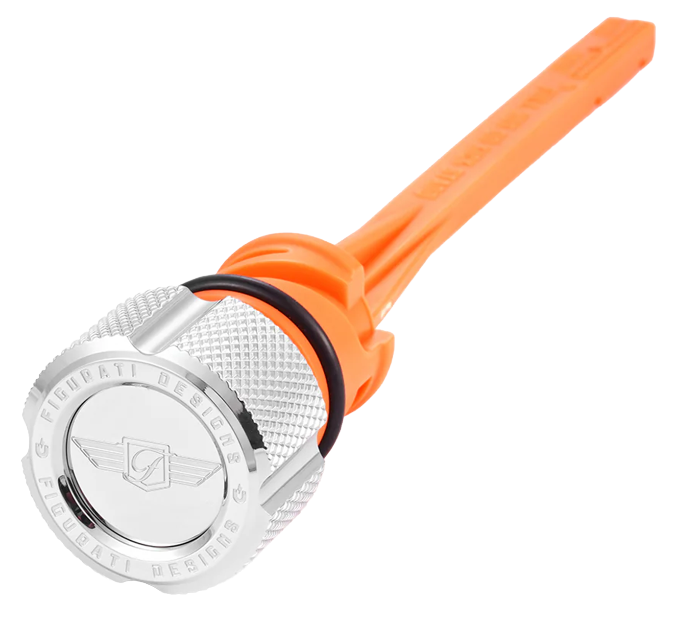 Dipstick S/S Knurled Silver St18 Up Oil Dipstick Figurati Designs Default Title