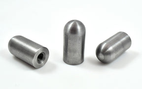 Bung King Weld-On Threaded Bullet Bung, 1.5" Long, 1018 Mild Steel Frame Fabrication Part Bung King