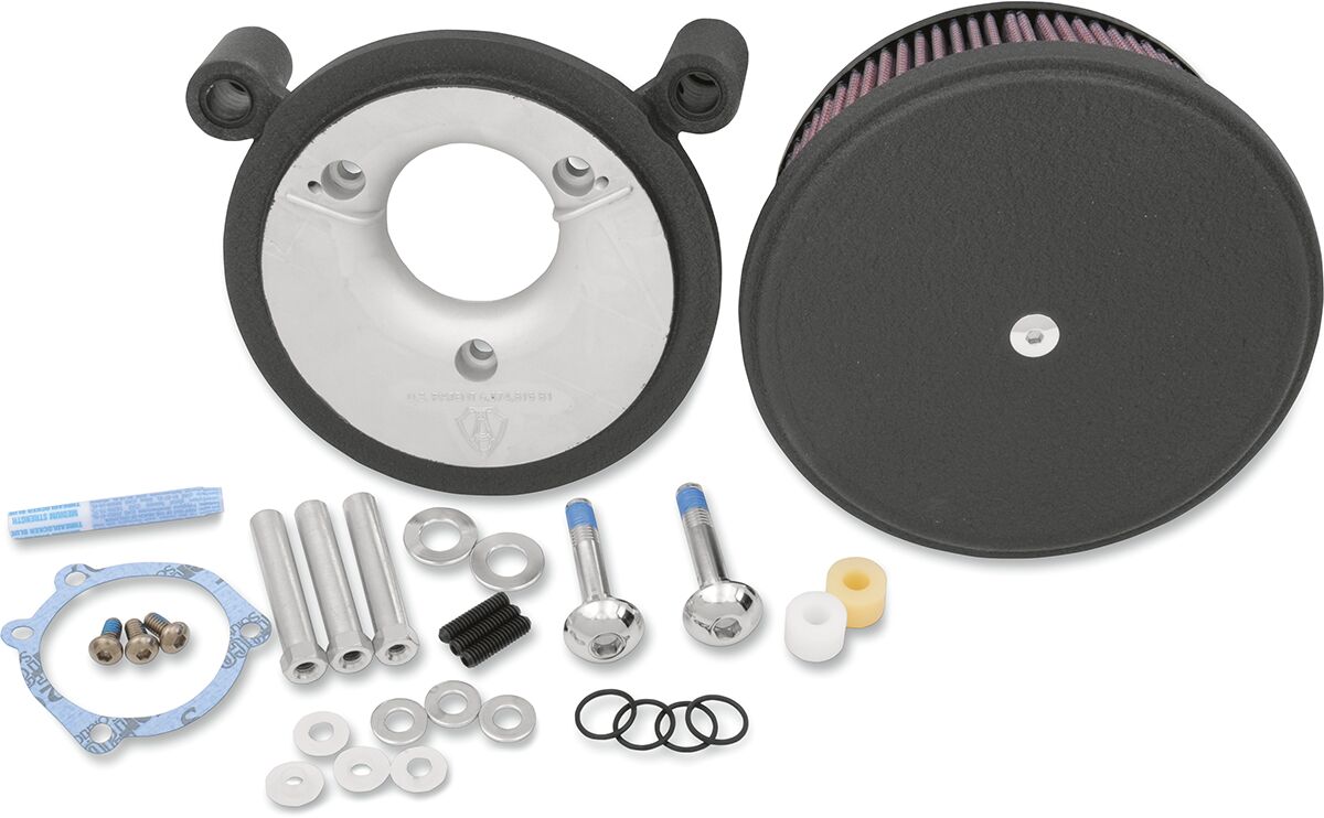 Smooth Stage 2 Big Sucker™, Black - 08-16 Touring / 16-17 FLST & FXDLS Air Cleaner Arlen Ness