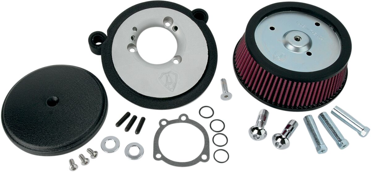 Smooth Stage 1 Big Sucker™, Black - 93-99 Evo Air Cleaner Arlen Ness