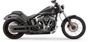 Air Cleaner Cover For Vo2 Naked Skullcap Crown Black Vance & Hines