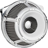 Slot Track Inverted Series Air Cleaner, Chrome - 00-17 Twin Cam Air Cleaner Arlen Ness Default Title