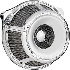 Slot Track Inverted Series Air Cleaner, Chrome - 00-17 Twin Cam Air Cleaner Arlen Ness Default Title