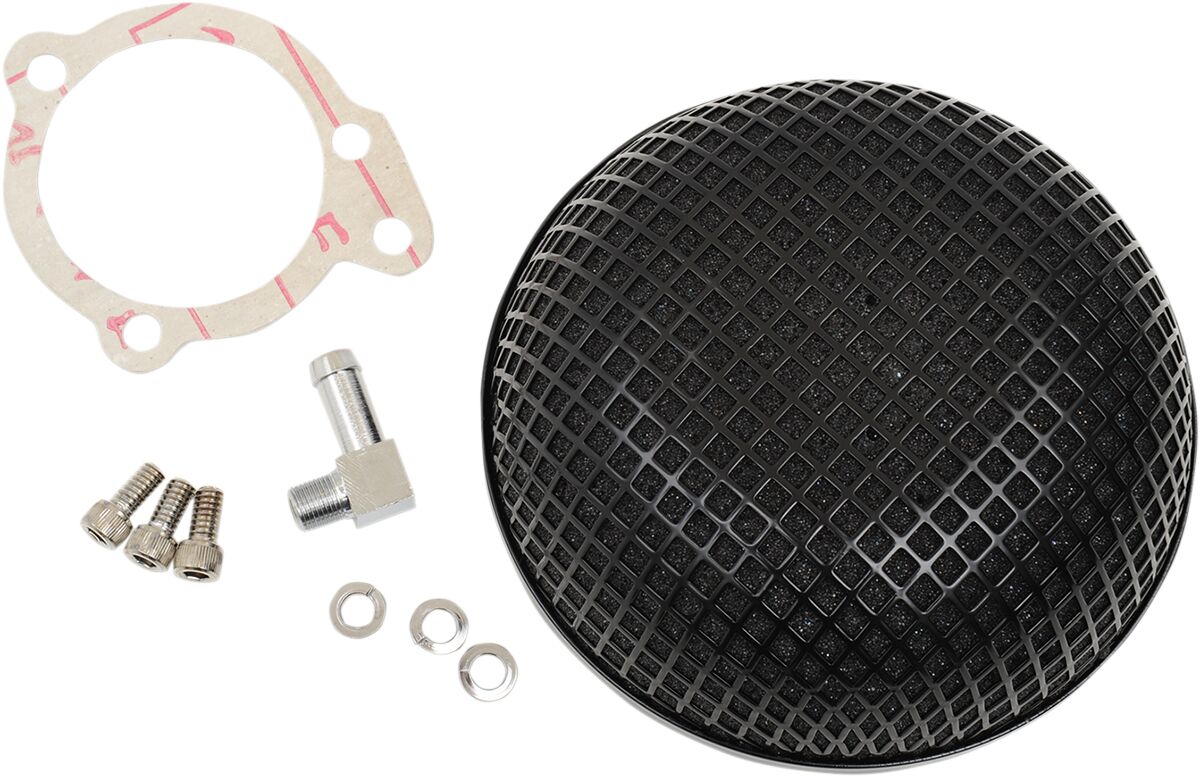 Drag Specialties Air Clnr Blk Bob S S E/G Air Cleaner Drag Specialties