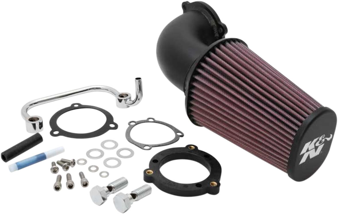 K & N Intake Kit Black Xl Air Cleaner K&N