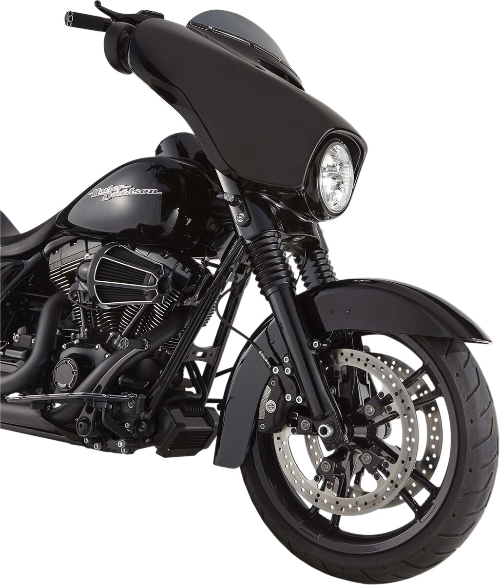 Beveled® Monster Sucker® Air Cleaner, Black - 17-23 Milwaukee 8 Air Cleaner Arlen Ness
