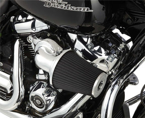 Arlen Ness Monster Sucker® Air Cleaner, Chrome - 00-17 Twin Cam Air Cleaner Arlen Ness