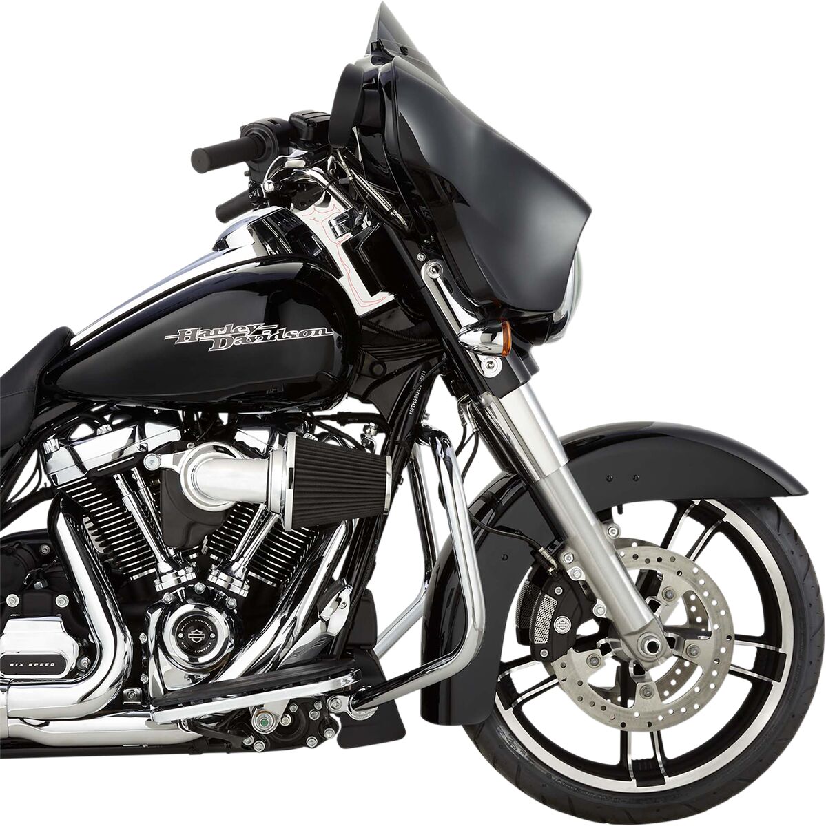 Arlen Ness Monster Sucker® Air Cleaner, Chrome - 00-17 Twin Cam Air Cleaner Arlen Ness