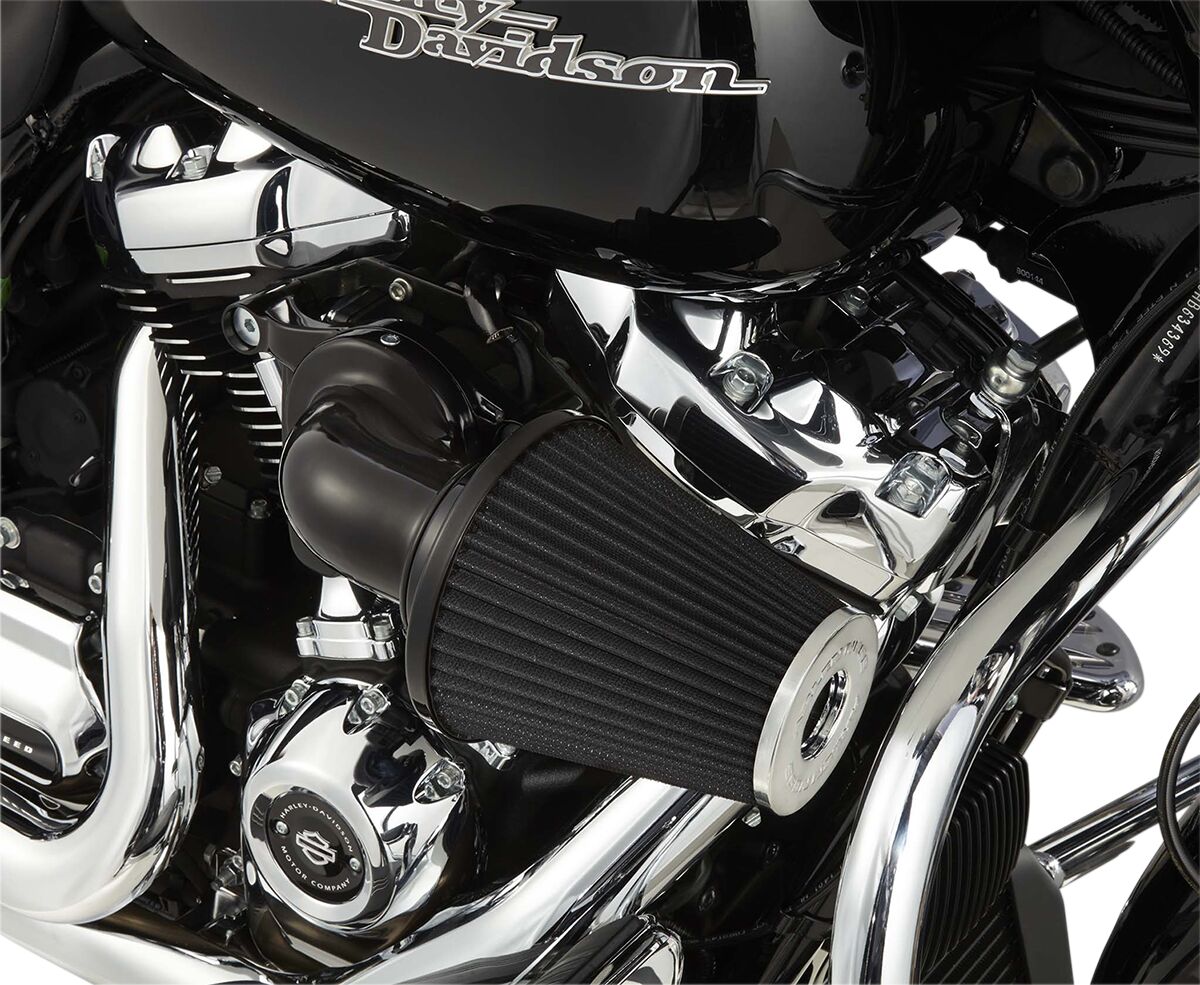 Monster Sucker® Air Cleaner, Black - 08-16 Touring / 16-17 FLST & FXDLS Air Cleaner Arlen Ness