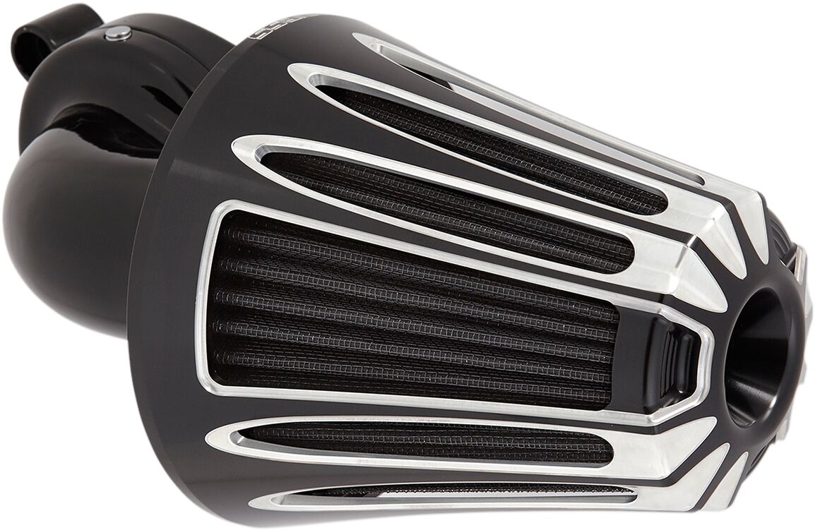 Arlen Ness Deep Cut® Monster Sucker® Air Cleaner, Black - 08-16 Touring / 16-17 FLST & FXDLS Air Cleaner Arlen Ness