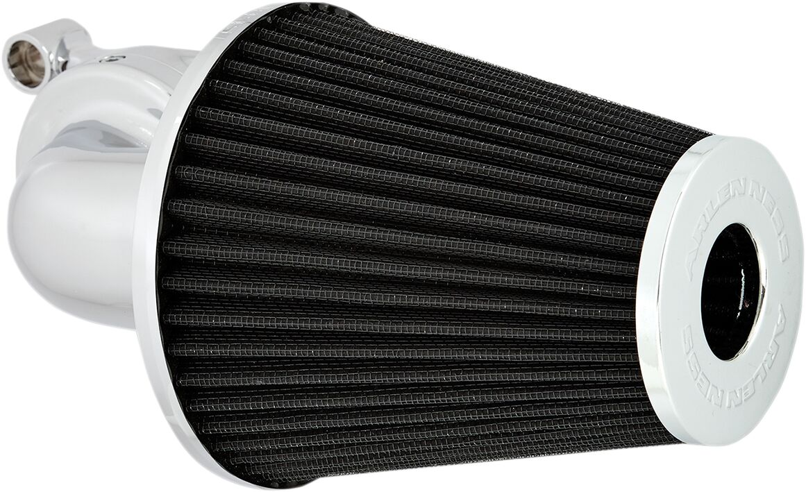 Arlen Ness Monster Sucker® Air Cleaner, Chrome - 91+ XL Sportster Air Cleaner Arlen Ness