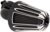 Deep Cut® Monster Sucker® Air Cleaner, Black - 17-23 Milwaukee 8 Air Cleaner Arlen Ness Default Title