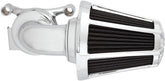 Arlen Ness Beveled® Monster Sucker® Air Cleaner, Chrome - 00-17 Twin Cam Air Cleaner Arlen Ness