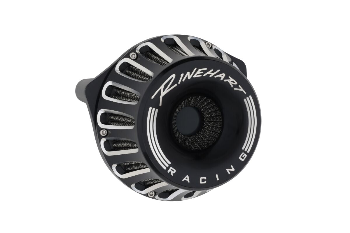 Rinehart Racing Air Cleaner Inverted Moto Series Black For M8 Air Cleaner Rinehart Racing