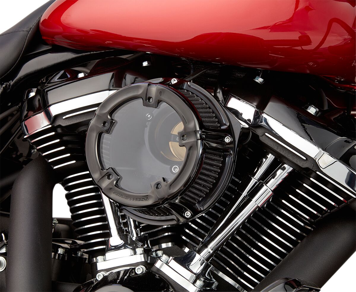 Arlen Ness Method® Air Cleaner, Black - 00-17 Twin Cam Air Cleaner Arlen Ness