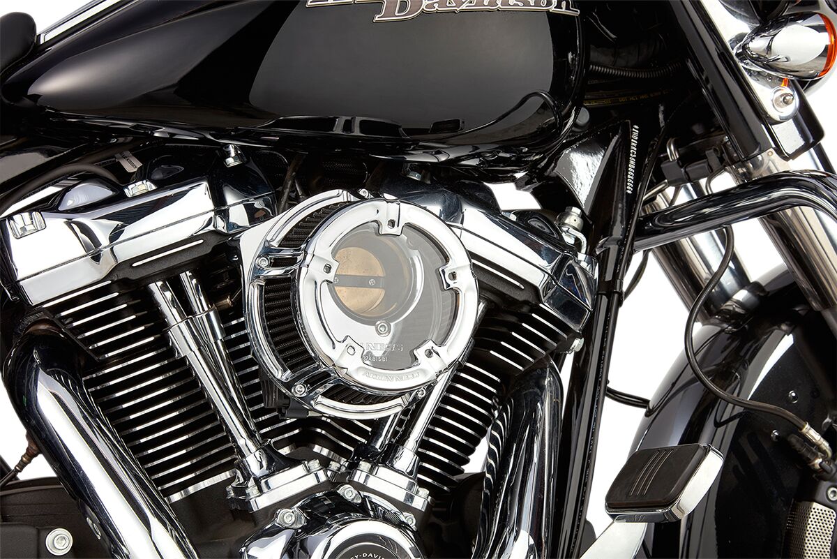 Method® Air Cleaner, Chrome - 17-23 Milwaukee 8 Air Cleaner Arlen Ness