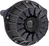 15-Spoke Inverted Series Air Cleaner, Black - 00-17 Twin Cam Air Cleaner Arlen Ness Default Title