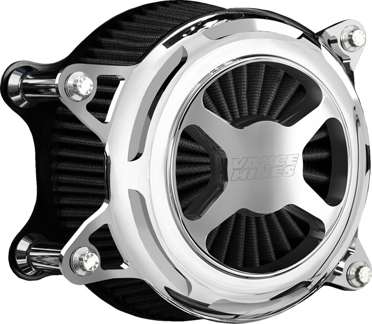 Air Cleaner Vo2 "X" Chrome E Fl Vance & Hines Default Title