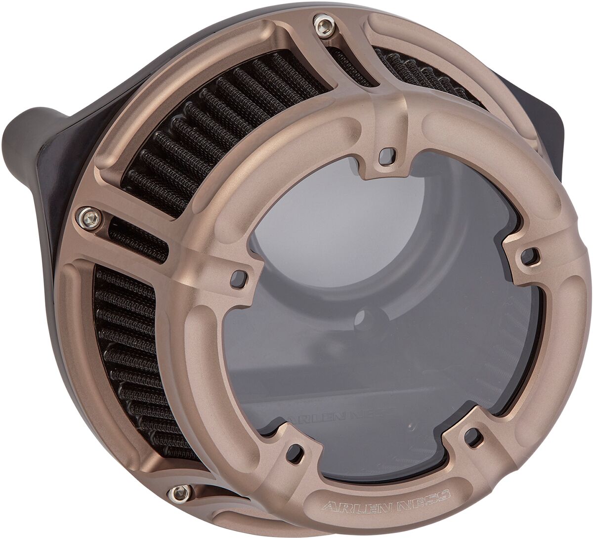 Arlen Ness Method® Air Cleaner, Titanium - 17-23 Milwaukee 8 Air Cleaner Arlen Ness
