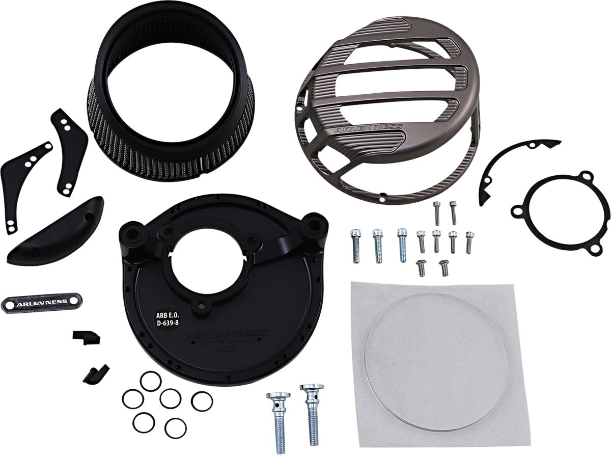 Arlen Ness Cleaner Air Sidekick Ti Air Cleaner Arlen Ness