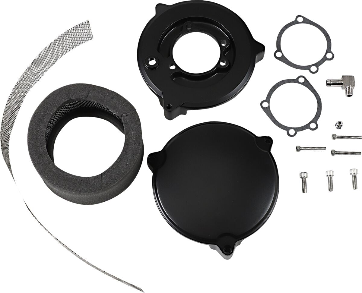 Drag Specialties Air Cleaner Dragtrn Ii Bl Air Cleaner Drag Specialties