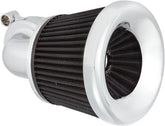 Velocity 90 Air Cleaners, Chrome - 08-16 Touring / 16-17 FLST & FXDLS Air Cleaner Arlen Ness Default Title