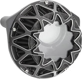 Crossfire Air Cleaner, Contrast - 00-17 Twin Cam Air Cleaner Arlen Ness Default Title