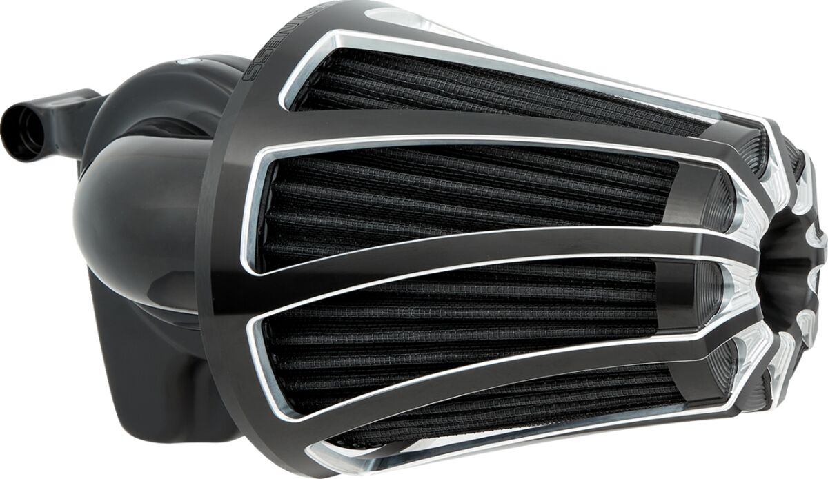 Arlen Ness Drift® Monster Sucker® Air Cleaner, Black - 08-16 Touring / 16-17 FLST & FXDLS Air Cleaner Arlen Ness