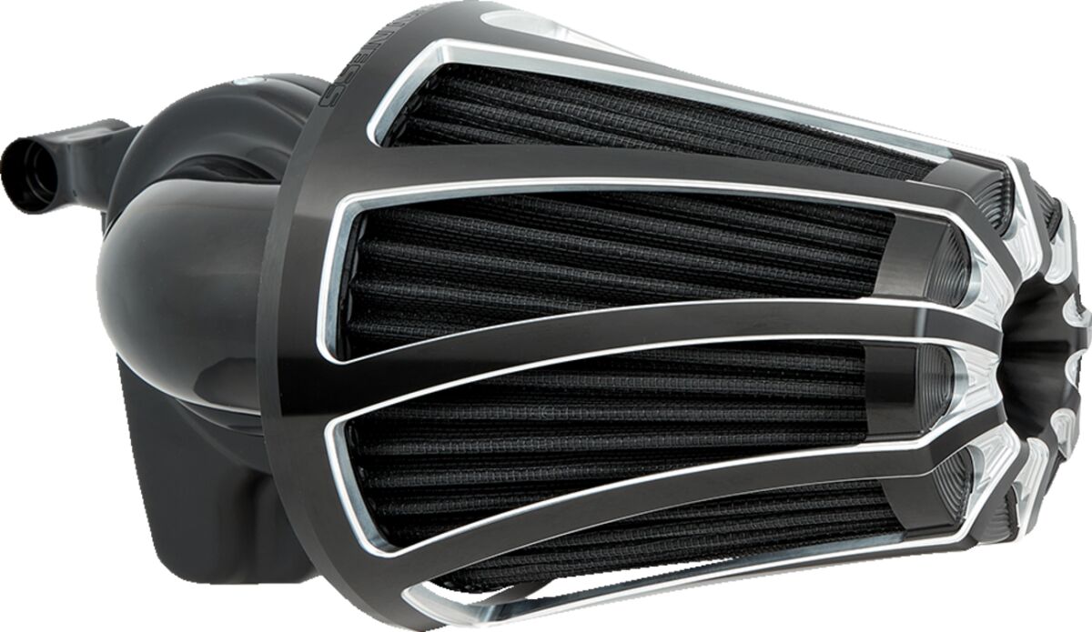 Arlen Ness Drift® Monster Sucker® Air Cleaner, Black - 00-17 Twin Cam Air Cleaner Arlen Ness