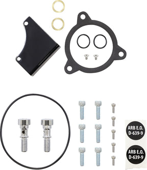 Arlen Ness Drift® Monster Sucker® Air Cleaner, All Black - 08-16 Touring / 16-17 FLST & FXDLS Air Cleaner Arlen Ness