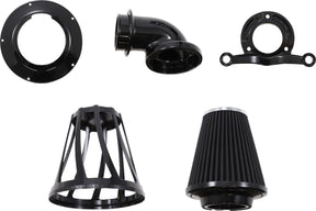 Arlen Ness Drift® Monster Sucker® Air Cleaner, All Black - 08-16 Touring / 16-17 FLST & FXDLS Air Cleaner Arlen Ness