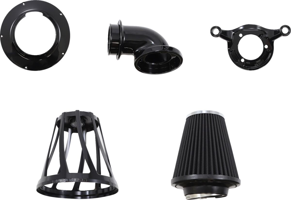 Drift® Monster Sucker® Air Cleaner, All Black - 00-17 Twin Cam Air Cleaner Arlen Ness