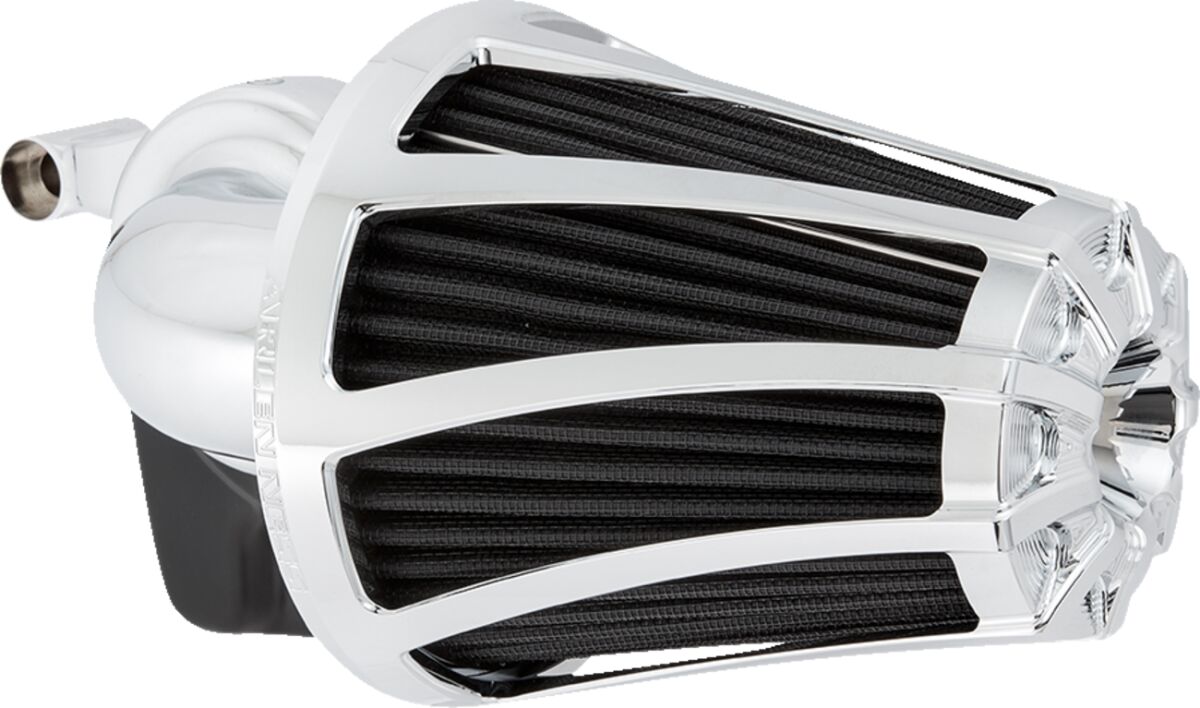 Arlen Ness Drift® Monster Sucker® Air Cleaner, Chrome - 17-23 Milwaukee 8 Air Cleaner Arlen Ness