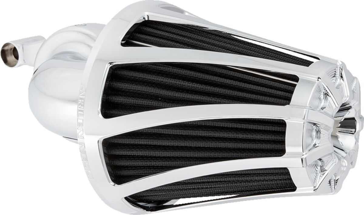Arlen Ness Drift® Monster Sucker® Air Cleaner, Chrome - 91+ XL Sportster Air Cleaner Arlen Ness