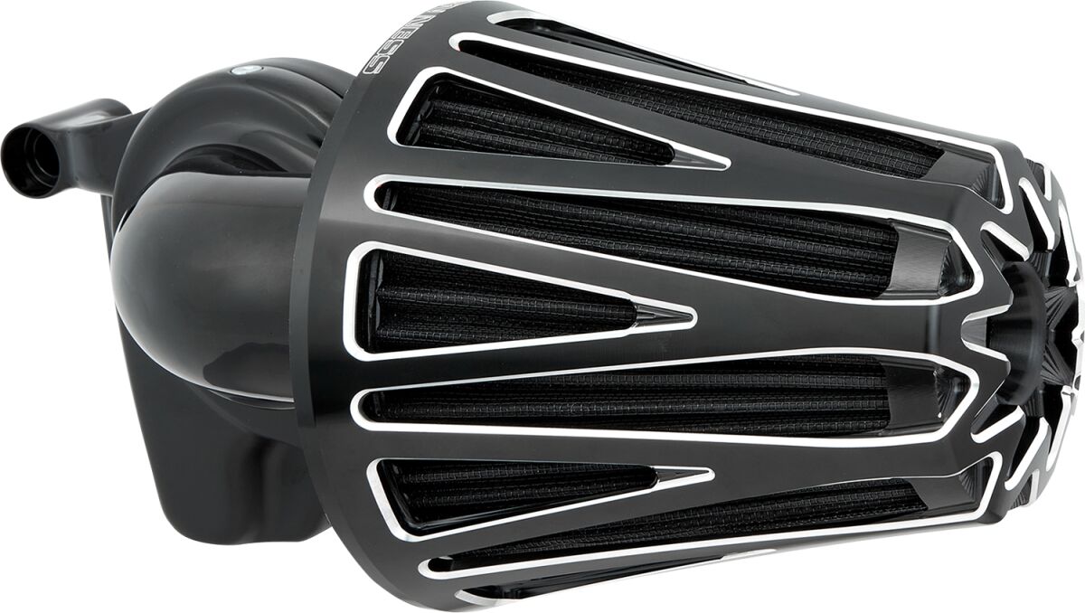 Arlen Ness CrossFire Monster Sucker® Air Cleaner, Contrast - 17-23 Milwaukee 8 Air Cleaner Arlen Ness