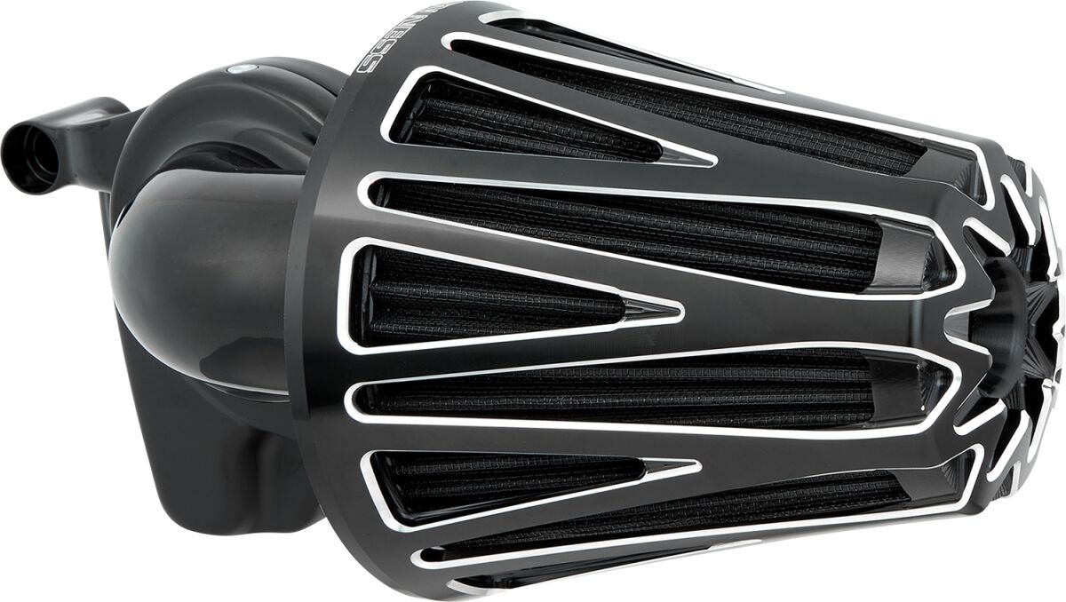 Arlen Ness CrossFire Monster Sucker® Air Cleaner, Contrast - 08-16 Touring / 16-17 FLST & FXDLS Air Cleaner Arlen Ness