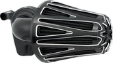 Arlen Ness CrossFire Monster Sucker® Air Cleaner, Contrast - 08-16 Touring / 16-17 FLST & FXDLS Air Cleaner Arlen Ness