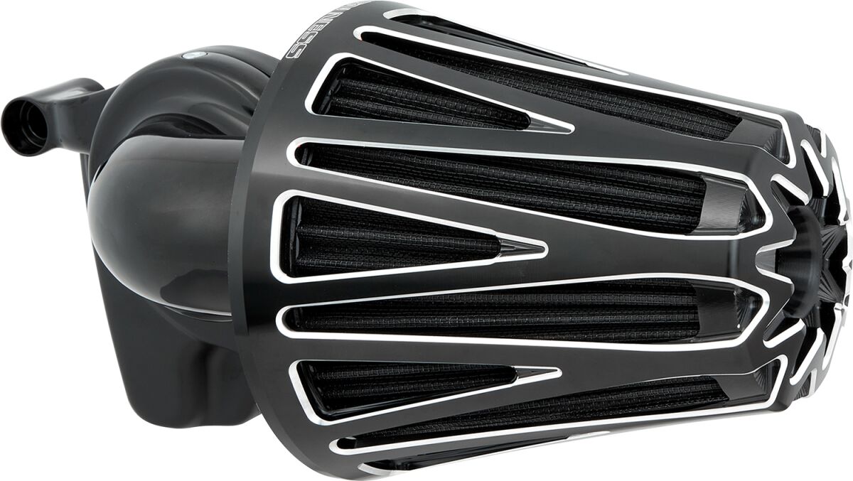 Arlen Ness CrossFire Monster Sucker® Air Cleaner, Contrast - 91+ XL Sportster Air Cleaner Arlen Ness