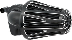 Arlen Ness CrossFire Monster Sucker® Air Cleaner, Contrast - 91+ XL Sportster Air Cleaner Arlen Ness